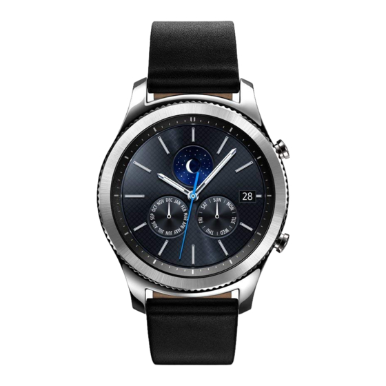 Samsung Gear S3 classic Manuales