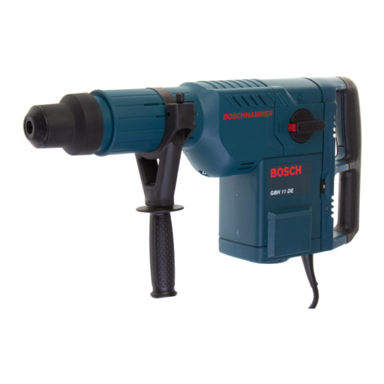 Bosch Professional GBH 11 DE Manual Original