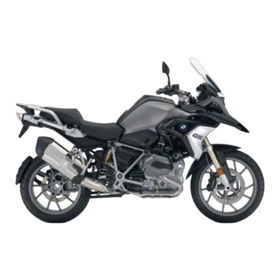 BMW Motorrad R 1200GS 2016 Manual De Instrucciones