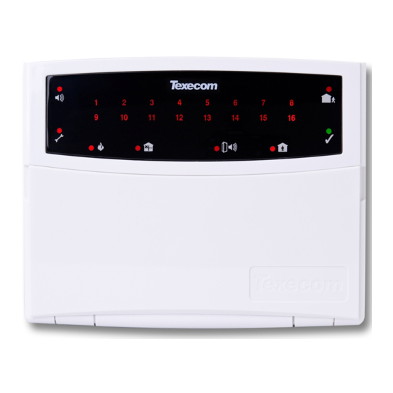 Texecom Premier RKP8 Plus Manual De Instalación