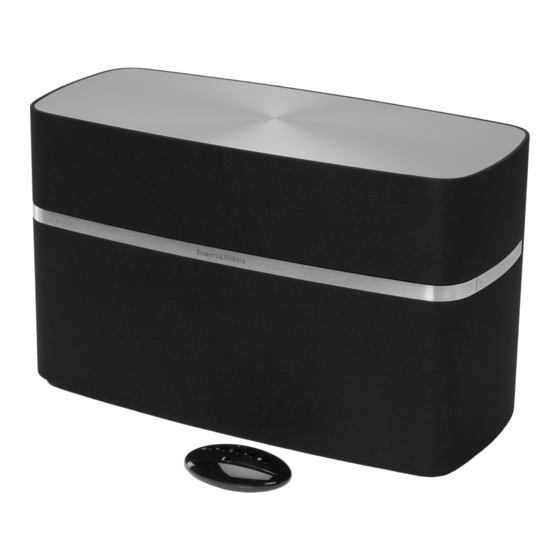 Bowers & Wilkins A5 Manual De Instrucciones
