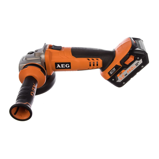 AEG BEWS18-115 X Manual Original