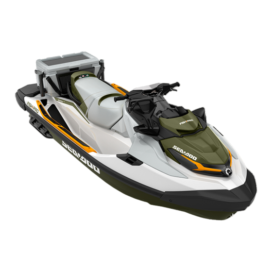 Sea-doo FISH PRO Serie 2020 Guia Del Usuario