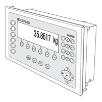 Mettler Toledo MultiRange IND690-Fill Instrucciones De Manejo