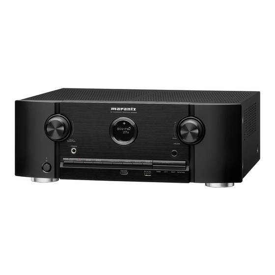 Marantz SR5008 Antes De Empezar