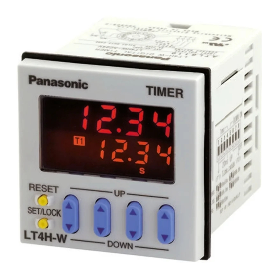 Panasonic LT4H-W Guia Del Usuario