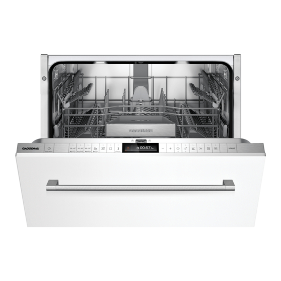 Gaggenau DF260100 Manual De Usuario
