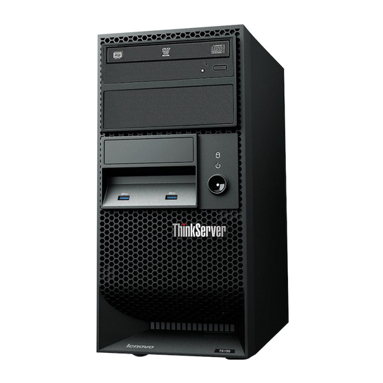 Lenovo ThinkServer TS150 Guía Del Producto
