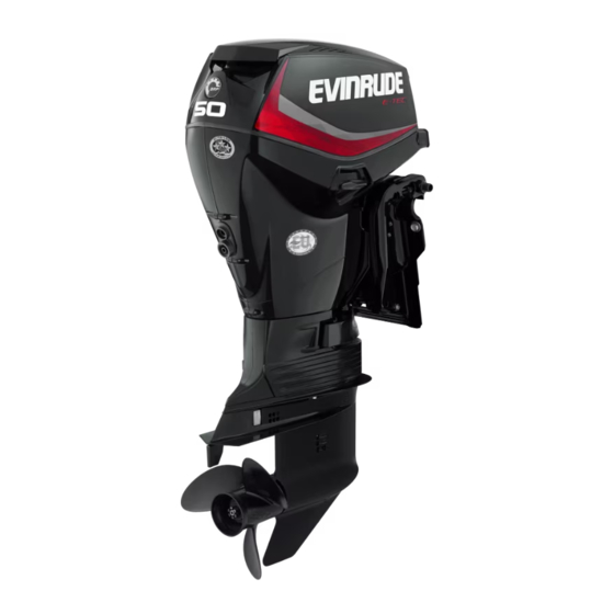 BRP EVINRUDE E-TEC 40 Guía Del Operador