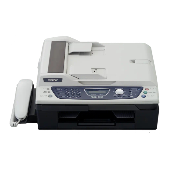 Brother FAX-2440C Manual Del Usuario