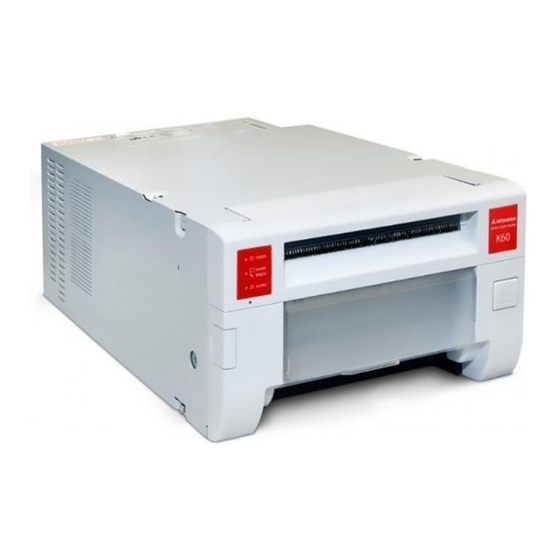 Mitsubishi CP-K60DW-S Guia De Instalacion