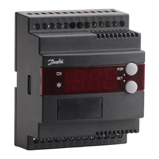 Danfoss EKC 316A Manual Del Usuario
