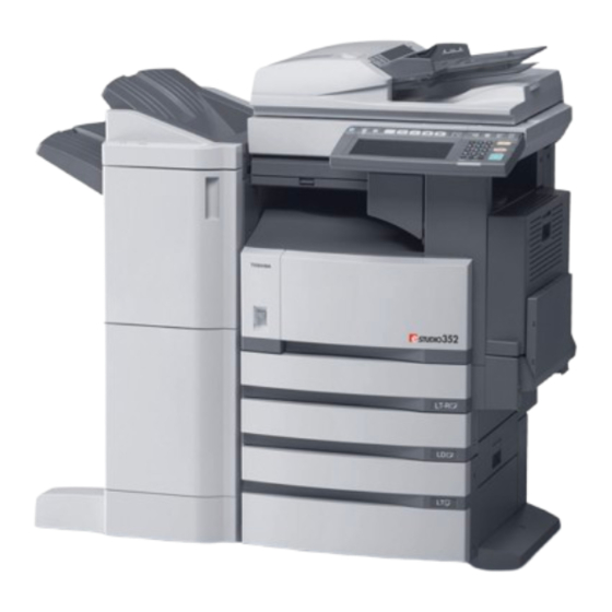Toshiba e-studio352 Manual De Operador De Funciones Básicas