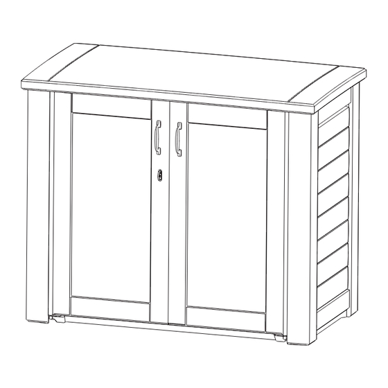 Rubbermaid 1T00 Instrucciones De Armado