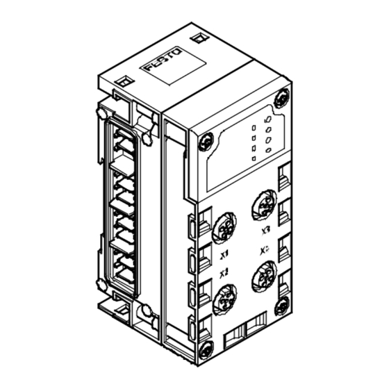Festo CPX Serie Manual De Instrucciones