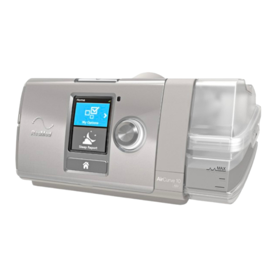 ResMed AirCurve 10 ASV Guía De Usuario