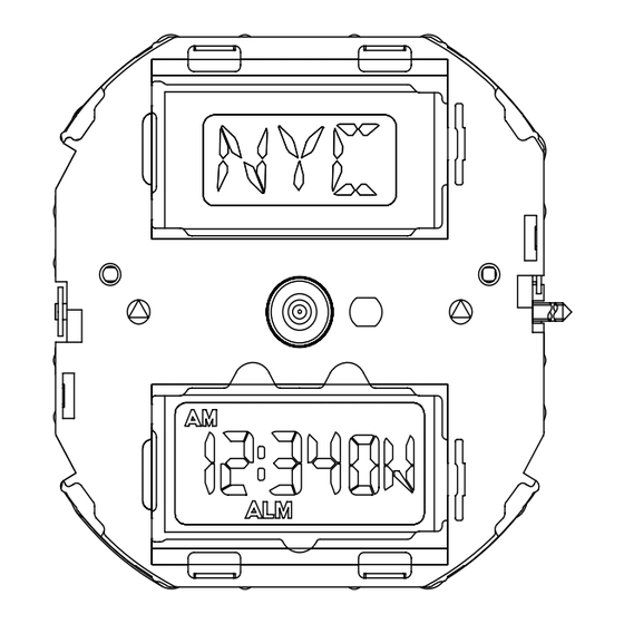 MIYOTA T270 Manual De Instrucciones