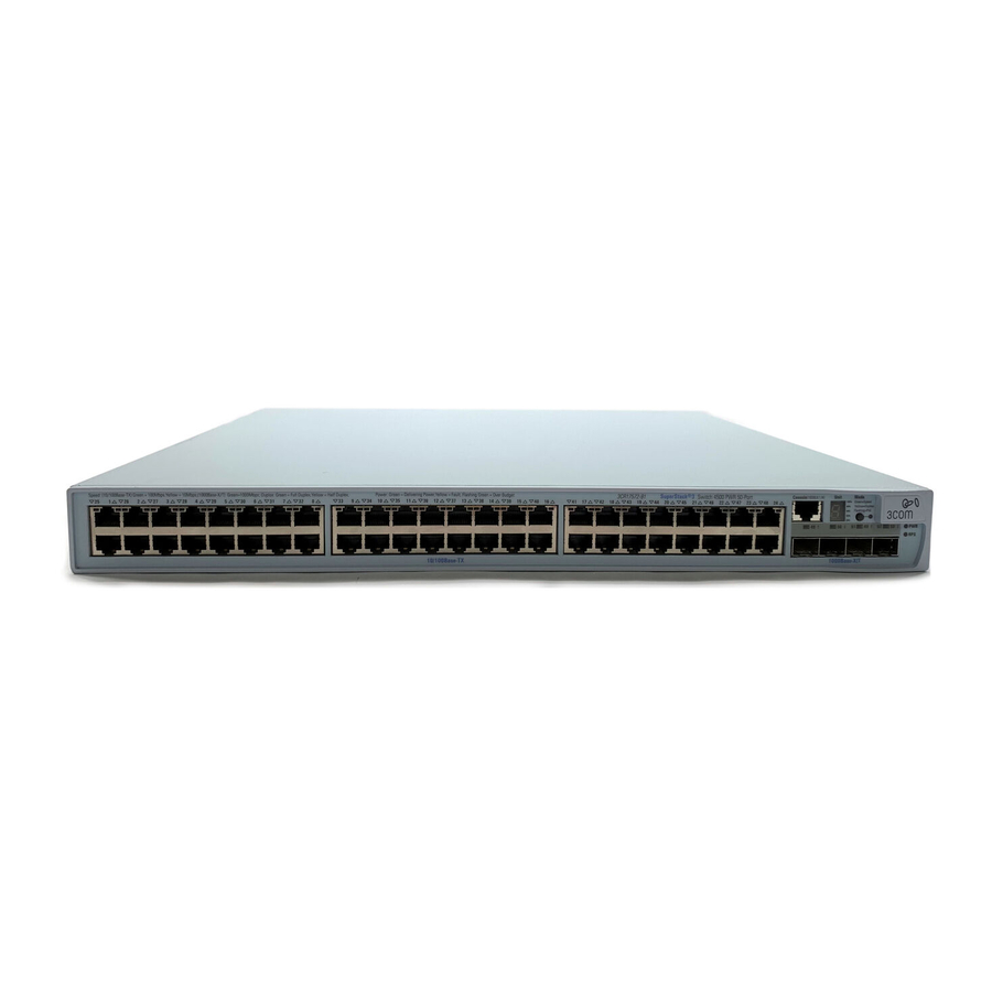 3Com 4500 Configuración Y Monitoreo