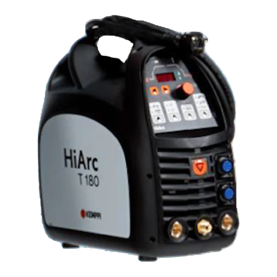 Kemppi HiArc T 180 Manual De Instrucciones