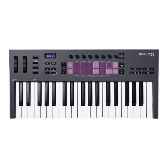 Novation FLKEY 37 Guía De Usuario