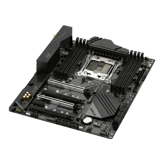 ASROCK X299 Killer SLI/ac Manuales