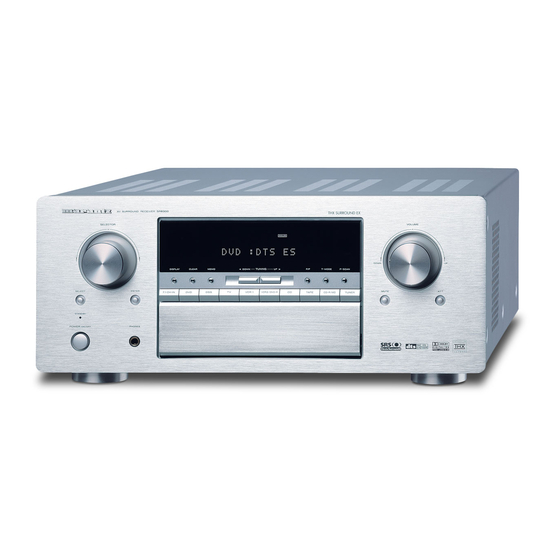 Marantz SR8300 Manual Del Usuario