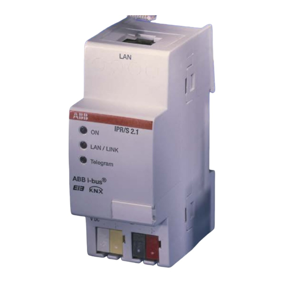 ABB IPR/S 2.1 Manual Del Producto