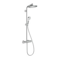 Hansgrohe Crometta E 240 1jet Showerpipe 27271000 Modo De Empleo/Instrucciones De Montaje