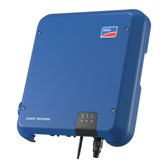 SMA SUNNY TRIPOWER 8.0 Instrucciones Breves