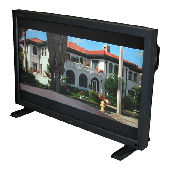 NEC LCD4000 Manual Del Usuario