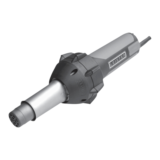 Leister TRIAC ST Manual Del Usuario