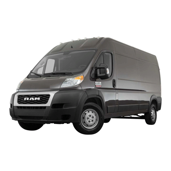 RAM Promaster 2020 Manuales