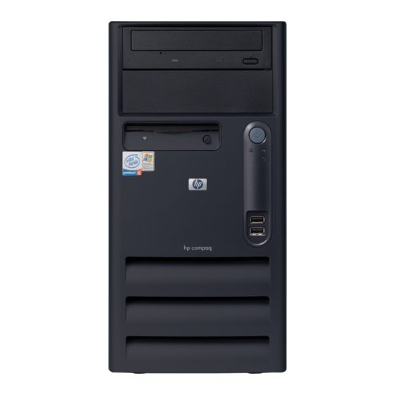 HP Compaq dx2000 Instalación Rápida Y Guía De Introducción