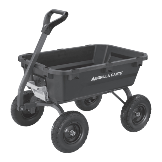 Gorilla Carts 7GCG-NF Manual De Instrucciones
