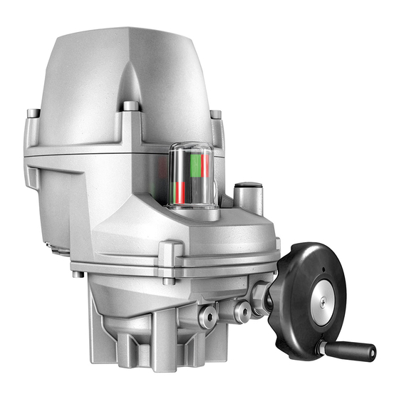 AUMA PROFOX PF-Q80X Manual De Instrucciones