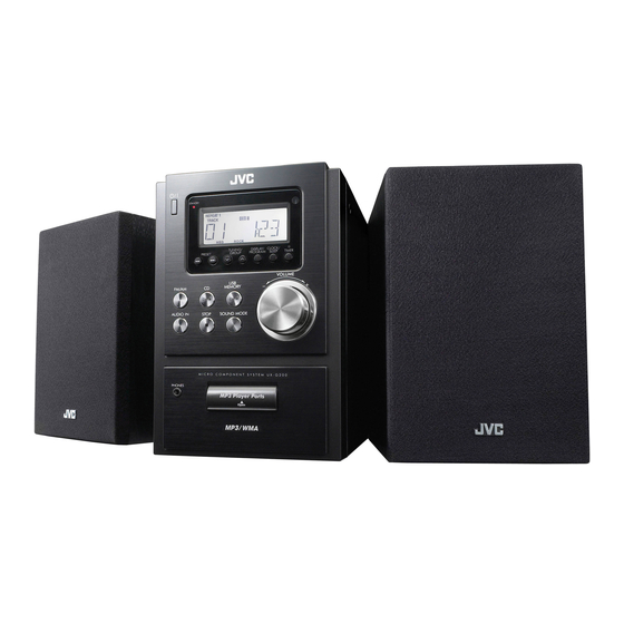 JVC UX-G200 Manual De Instrucciones