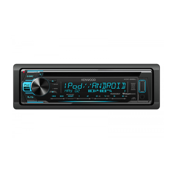 Kenwood KDC-268U Manual De Instrucciones