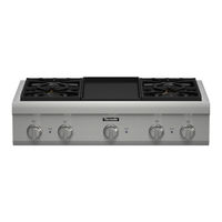 Thermador PROFESSIONAL PCG304G Manual De Instalación