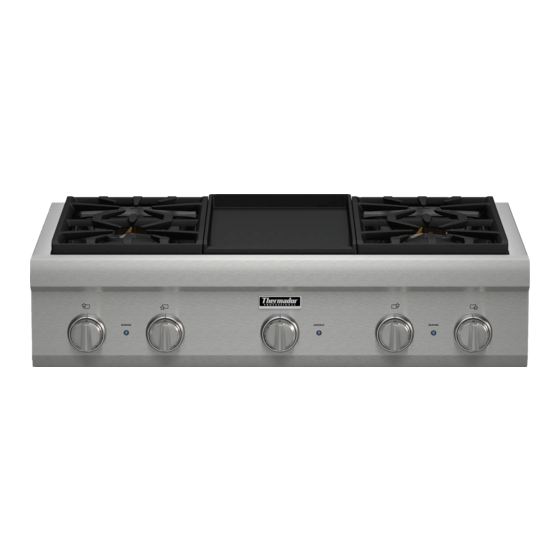 Thermador PROFESSIONAL PCG304G Manual De Instalación