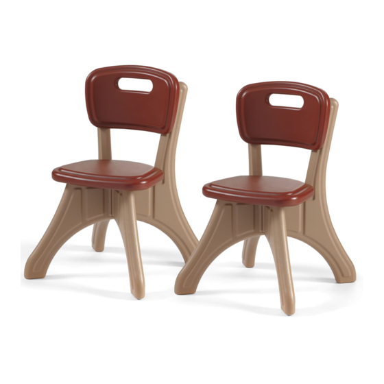 Step2 New Traditions Chairs 896702 Instrucciones De Montaje