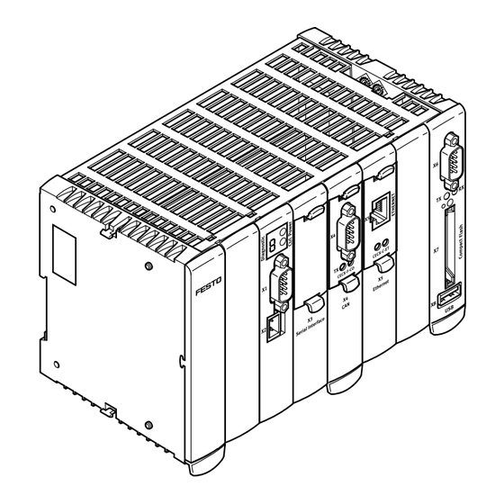 Festo CMXR-C1 Instrucciones De Programacion