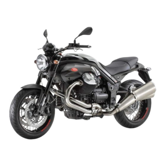 MOTO GUZZI Griso 8V-1200 Manual De Instrucciones