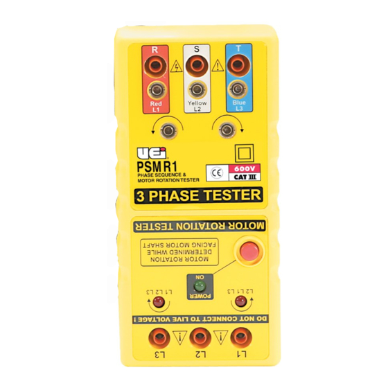 UEi PSMR1 Manual De Instrucciones