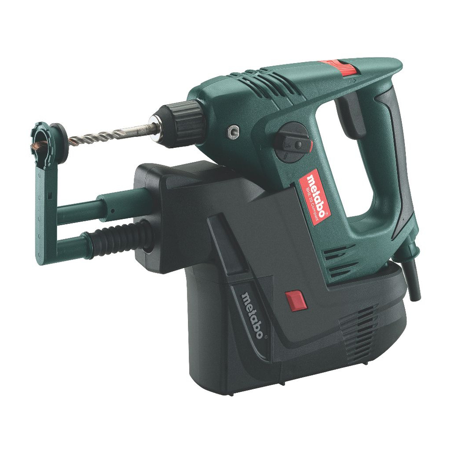 Metabo BHE 20 Compact Manuales