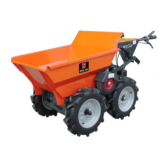 Altrad BMD 300 MINIDUMPER Manual Del Operador