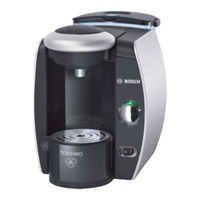 Bosch TASSIMO TAS 1000UC Instrucciones De Uso