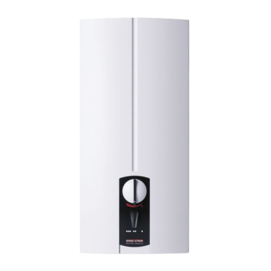 Stiebel Eltron DHB-E 18 Si Instrucciones De Uso