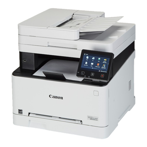 Canon Color imageCLASS MF653Cdw Guía De Configuración