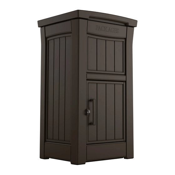 Keter PARCEL BOX Instrucciones De Montaje