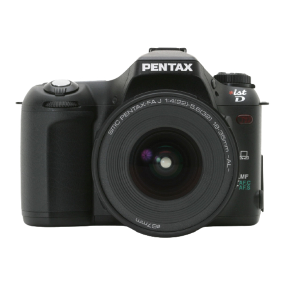 Pentax ist D Manual De Instrucciones